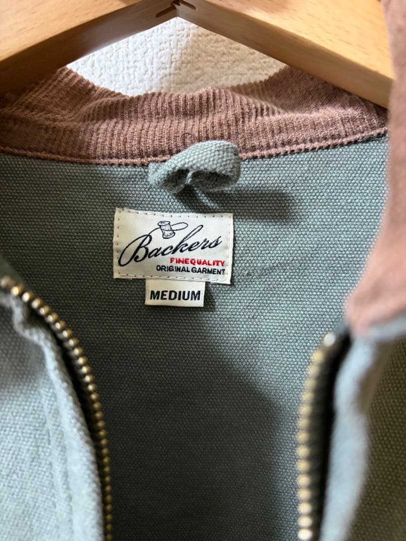 Backers デトロイトジャケット モスグリーン M - メルカリ
