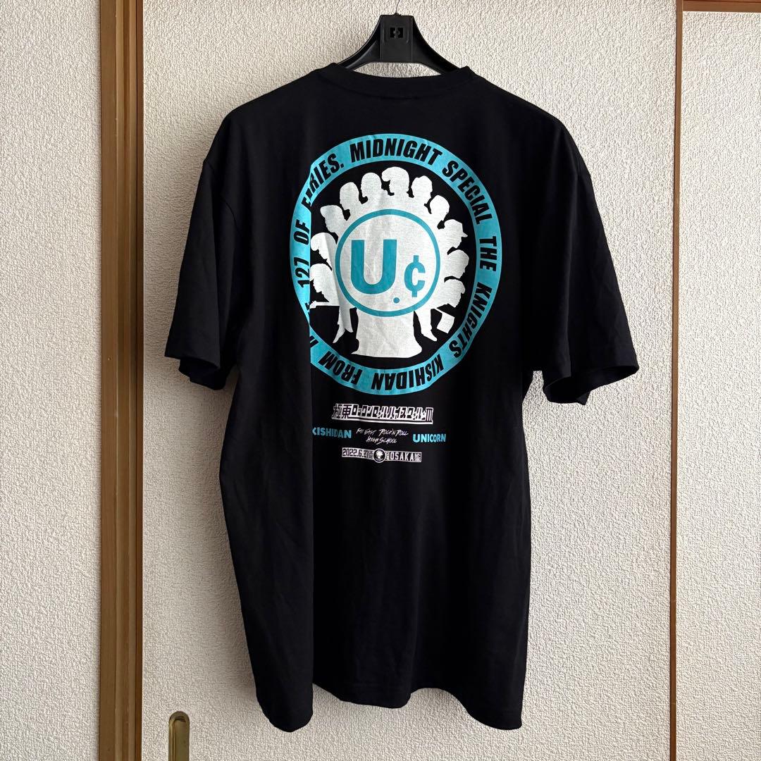 氣志團×ユニコーン コラボTシャツ XL 黒 地獄のミサワ 奥田民生 - メルカリ