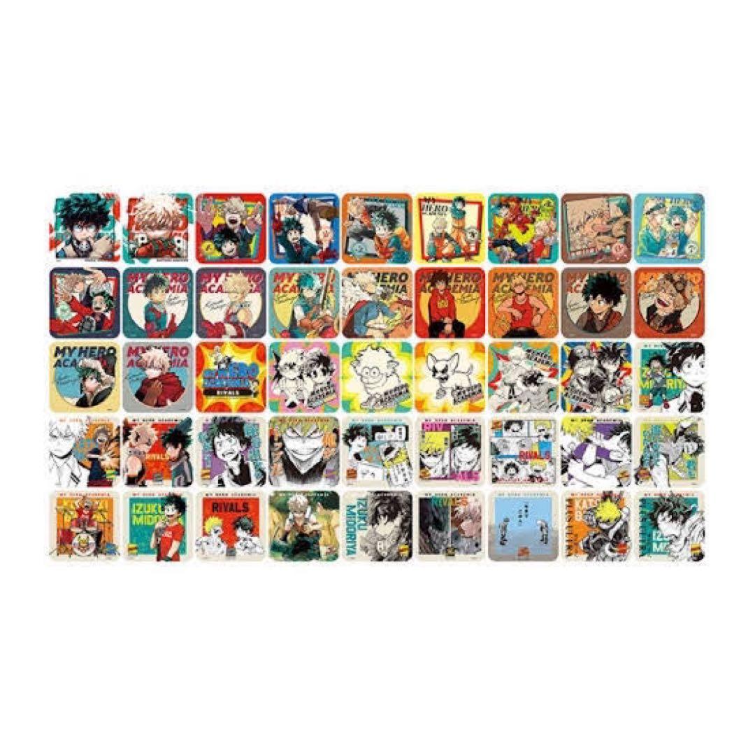僕のヒーローアカデミア アートコースター コンプ 爆豪勝己 緑谷出久