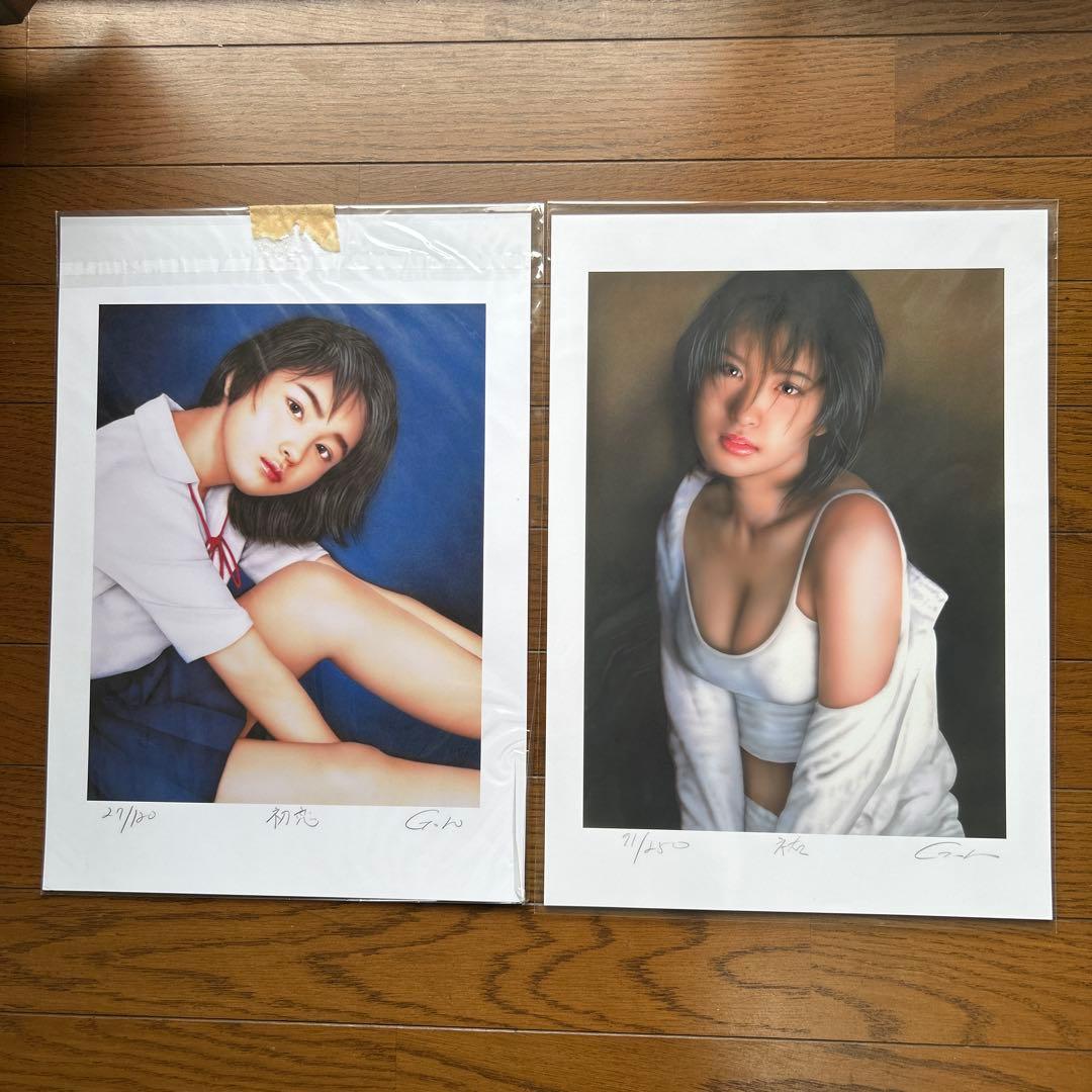 石川吾郎　美人画28点セット売り　作者本人の自筆サイン・エディションナンバー入り