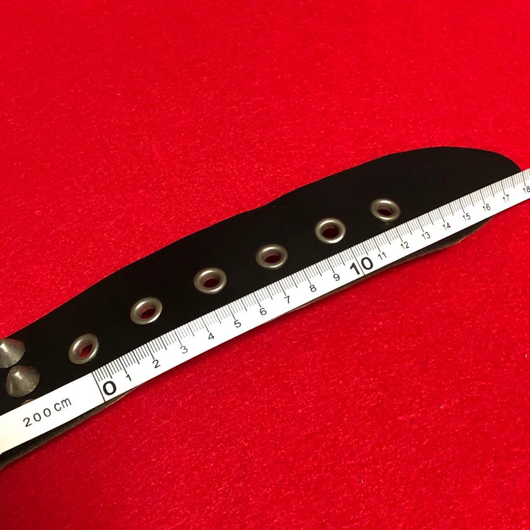 H*様 ジャパコアスタッズベルト:666PUNK鋲ジャンロカサイコビリー