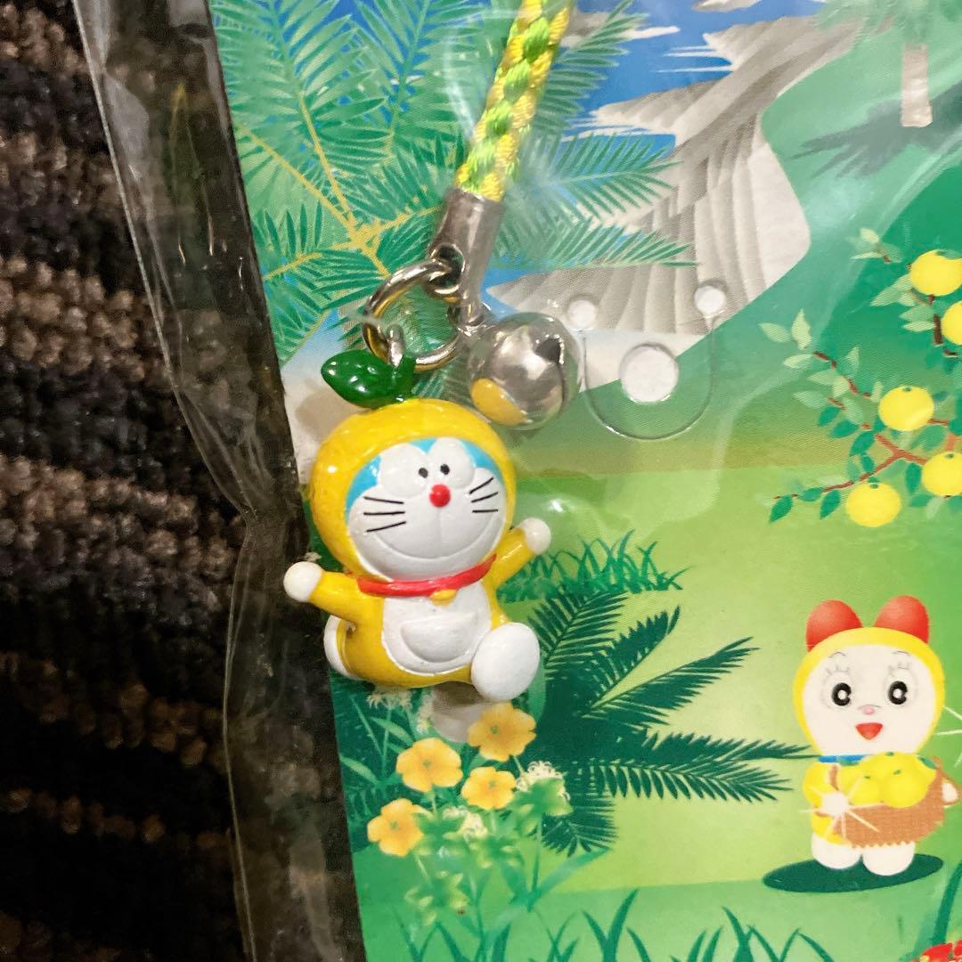 どこでもドラえもん☆宮崎限定☆日向夏みかん☆根付☆ストラップ