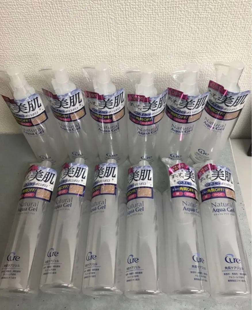 キュア Natural Aqua Gel ナチュラルアクアジェル 12本セット