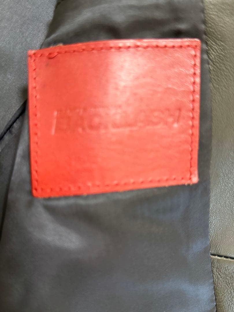 バックラッシュB'2nd別注スペインシープレザーWライダース黒M - メルカリ