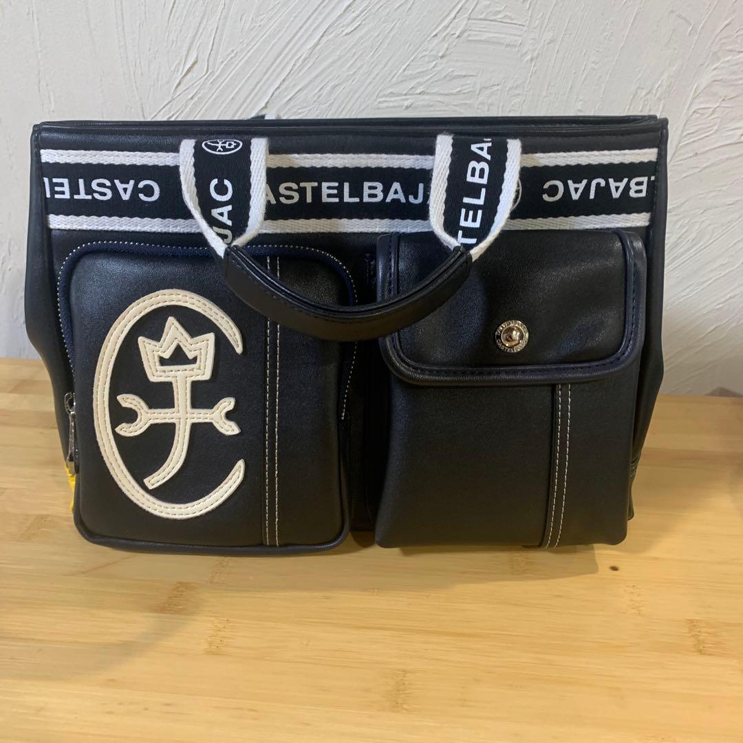 CASTELBAJAC ブラック トートバッグ