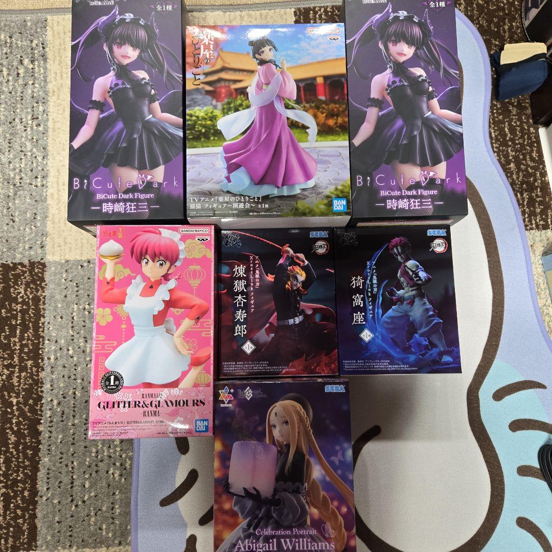 Bセット プライズフィギュア まとめ売り 7体セット