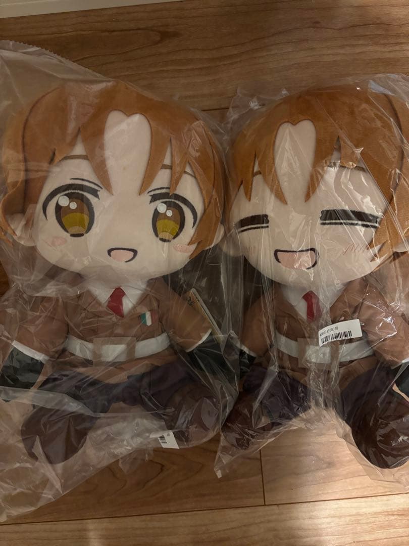 タイクレ ヘタリア BIGぬいぐるみ イタリア 笑顔 通常 ぬいぐるみ セット ヘタリアWS タイクレ限定アイテム情報🌎 ＼ 「日本」・「アメリカ」の