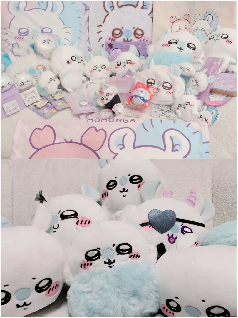 ちいかわ モモンガ グッズ 83点 セット販売 まとめ売り ちいかわ ミニヘアクリップ4P（うさぎ＆モモンガ） | ちいかわ