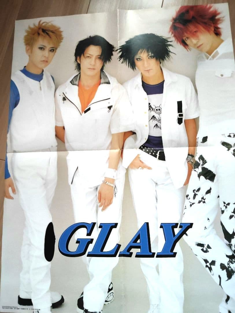 GLAY TAKURO TERU HISASHI JIRO ポスター グッズ - メルカリ