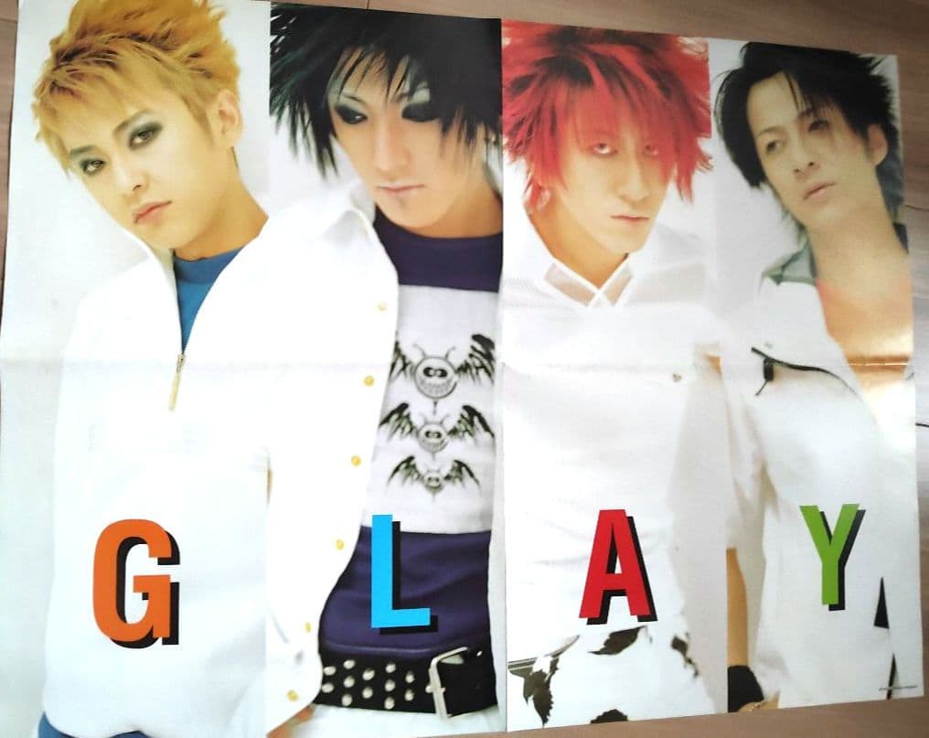 GLAY TAKURO TERU HISASHI JIRO ポスター グッズ - メルカリ