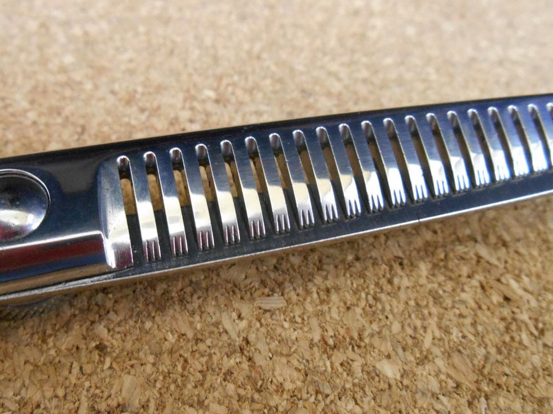 シザー セニングシザー MIZUTANI BLACK SMITH 逆刃 特殊溝 - メルカリ