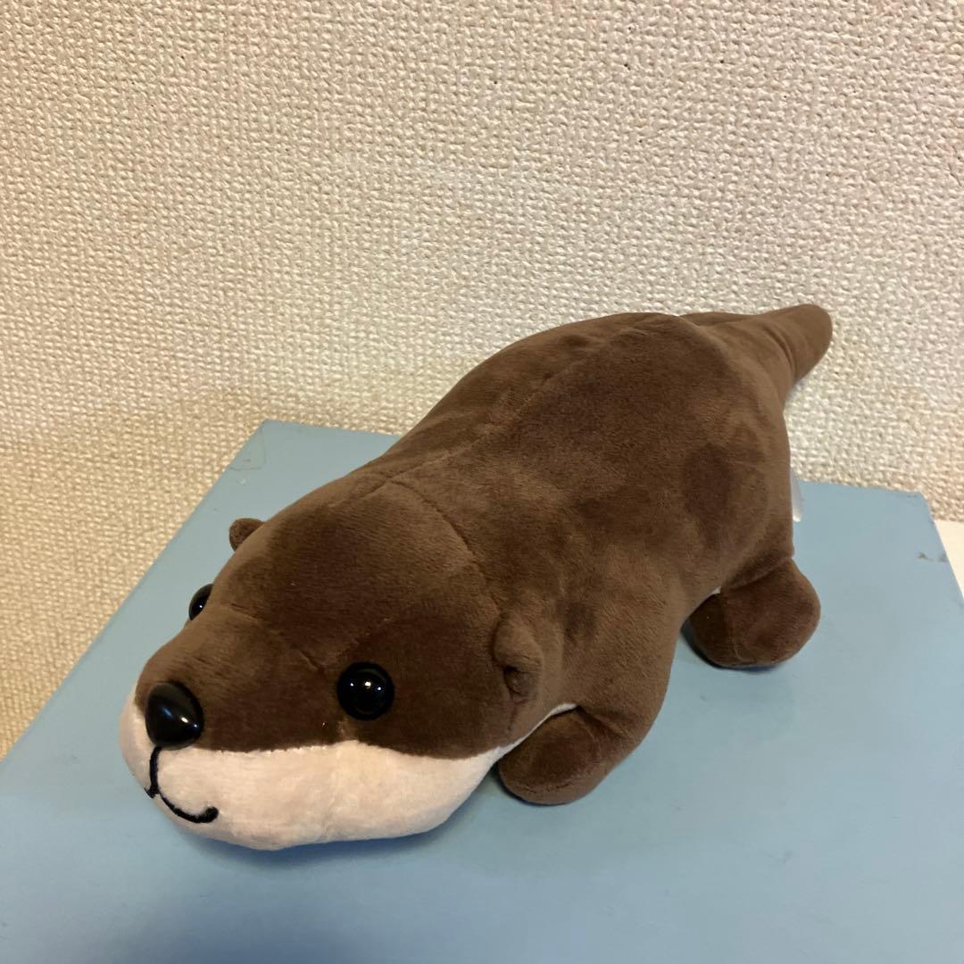 南知多ビーチランド カワウソもちもちぬいぐるみ 水族館人気者 もっ