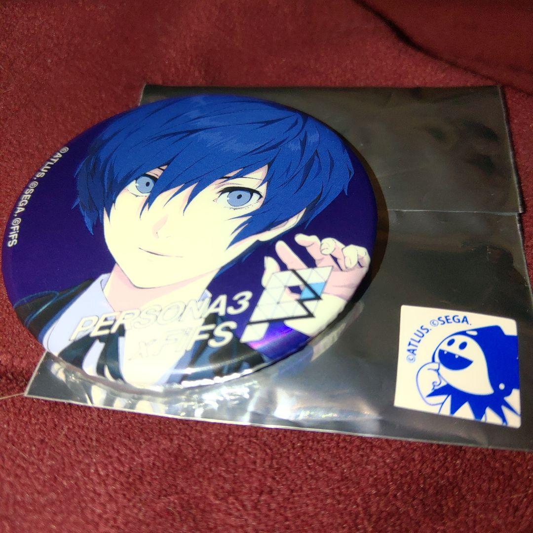 (5) ペルソナ3/４/５ × FiFS 缶バッジ　主人公　結城 理