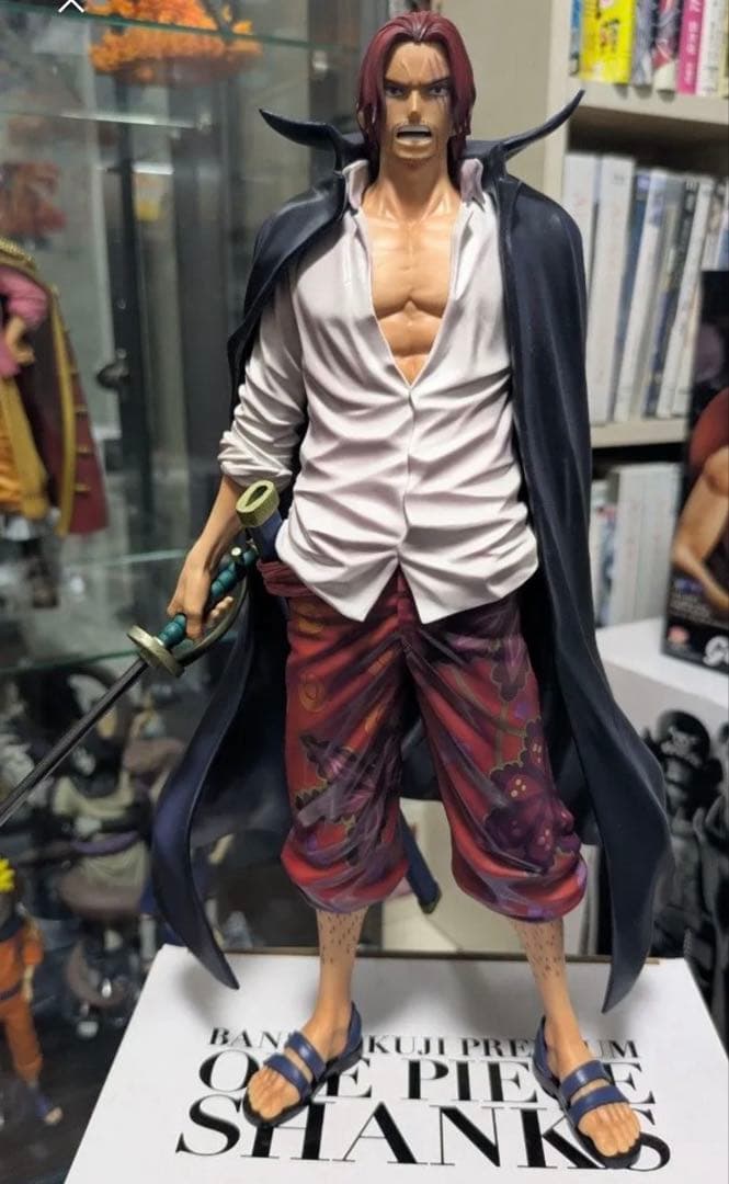 最安値 ワンピース バンプレくじ premiumシャンクス A賞