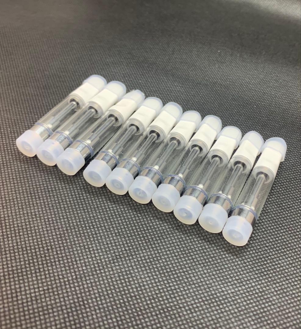 アトマイザー 交換用 510 カートリッジ 0.8ml 100本 白