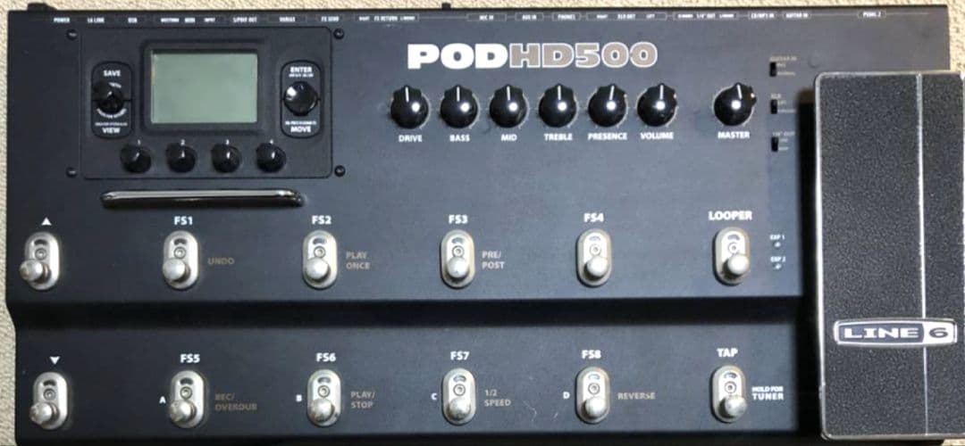 ★★★LINE6  POD  HD500アンプシュミレーター