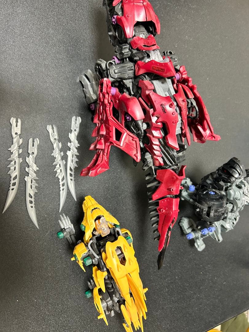 タカラトミー　ゾイド　デスレックス　ファングタイガー　ナックルコング