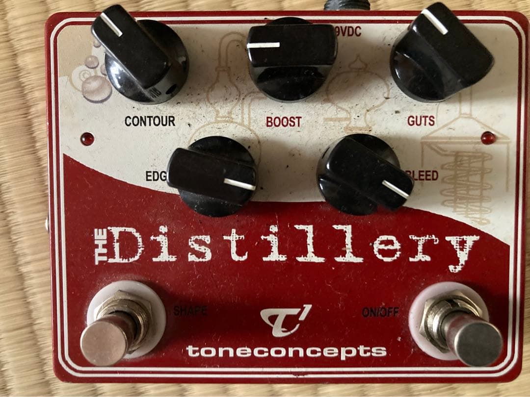 toneconcepts Distilley ギターエフェクター　ブースター