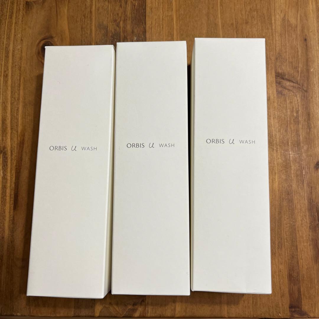 ORBIS U WASH 3本セット LOHACO - 数量限定 ORBIS（オルビス）オルビスユー 3ステップセット