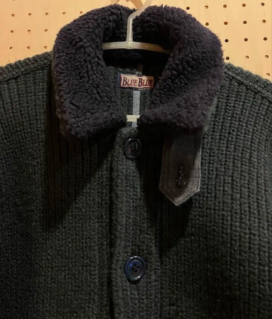 ☆BLUE BLUE ブルーブルー 聖林公司 圧縮ウールジャケット サイズ1 ☆
