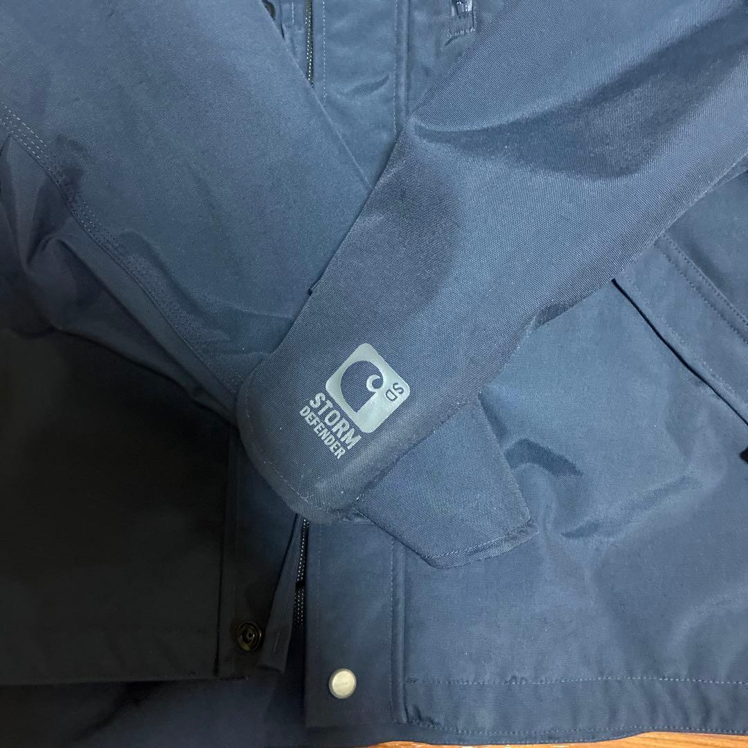Carhartt STORM DEFENDER マウンテンパーカー ネイビー