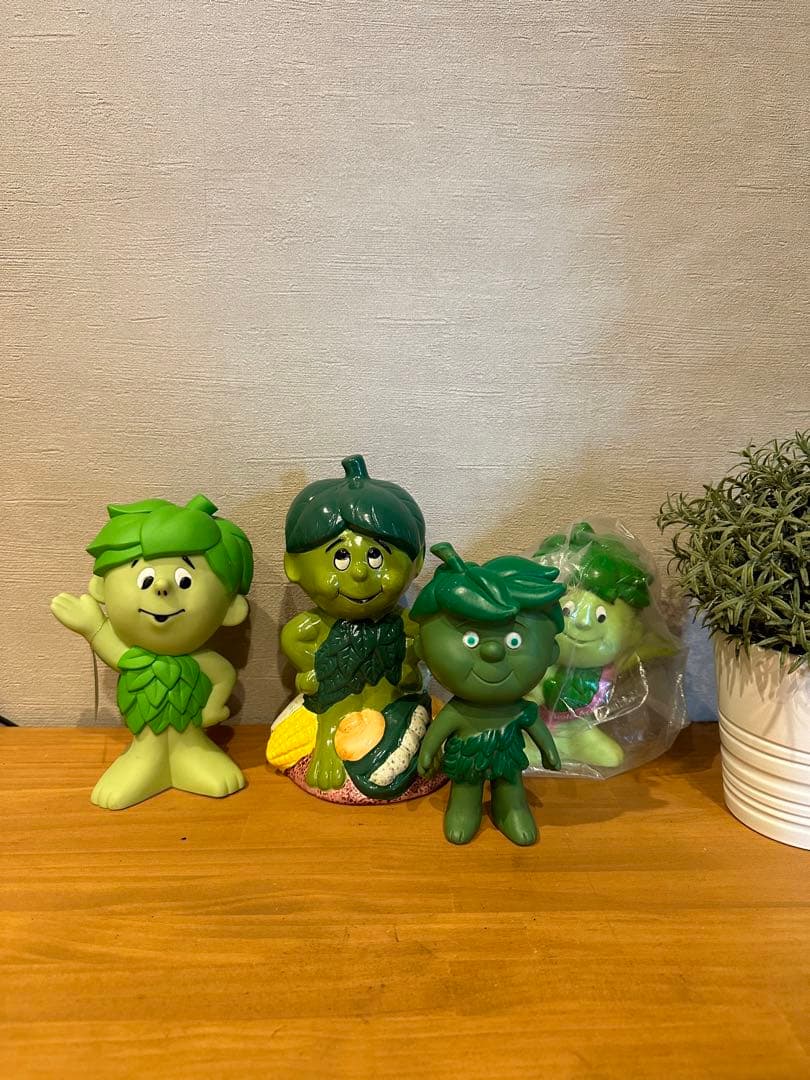 レア　リトルグリーンスプラウト　グリーンジャイアント　ビンテージ　80s セット