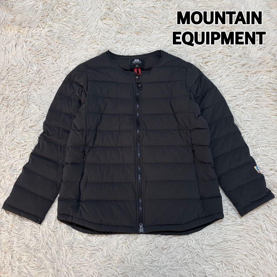 美品 マウンテンイクイップメント ダウンカーディガン ストレッチ ウィメンズM