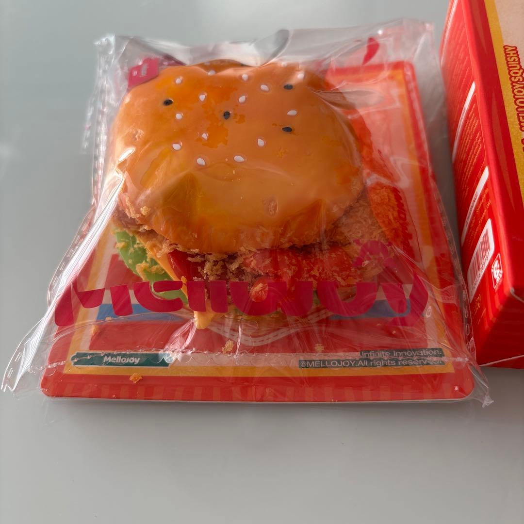 ☆mellojoy キングオブ バーガー スクイーズ ☆フライドシュリンプ