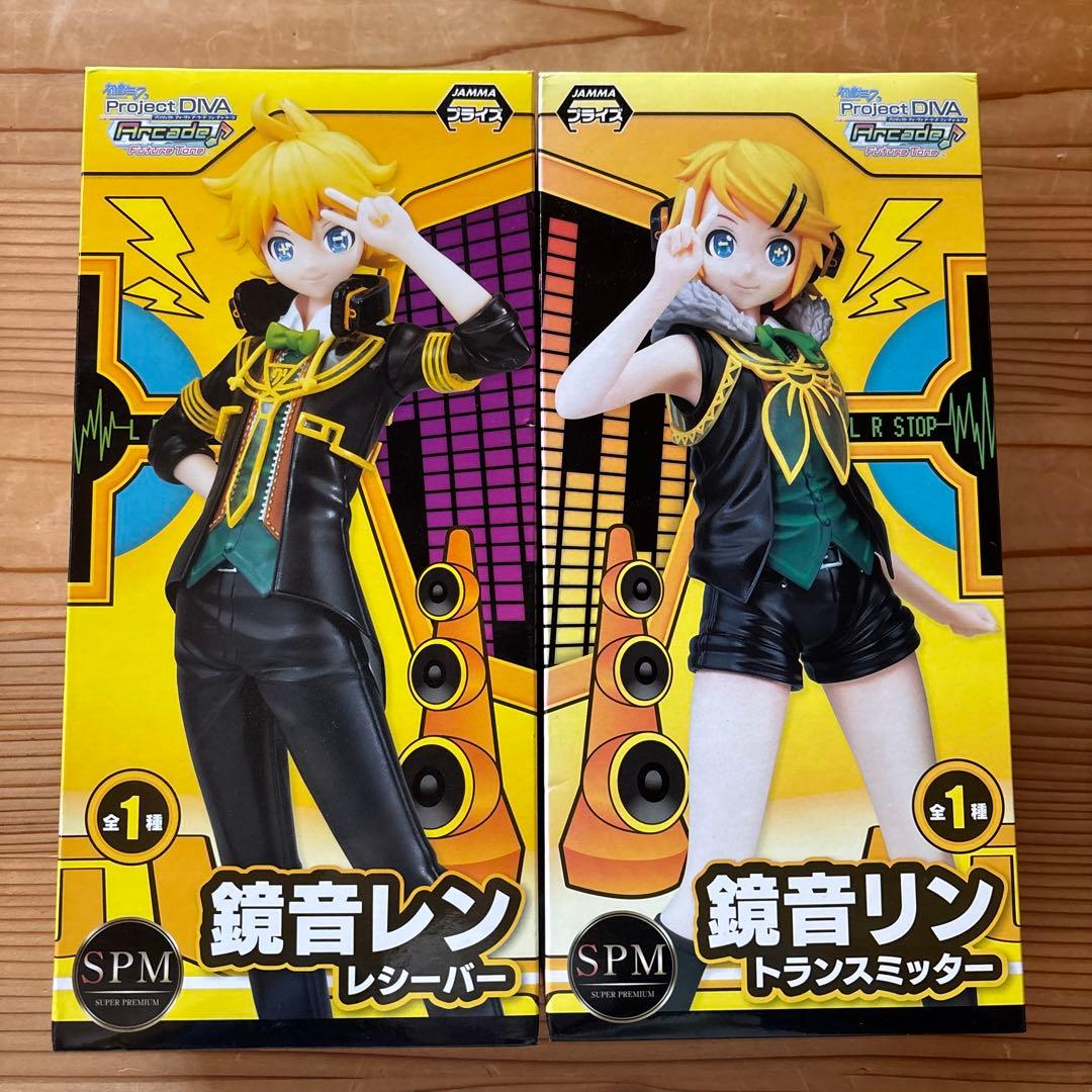 鏡音リン　鏡音レン SPM フィギュア セット ボカロ リモコン リモコン 鏡音リン 鏡音レン フィギュア セット - メルカリ