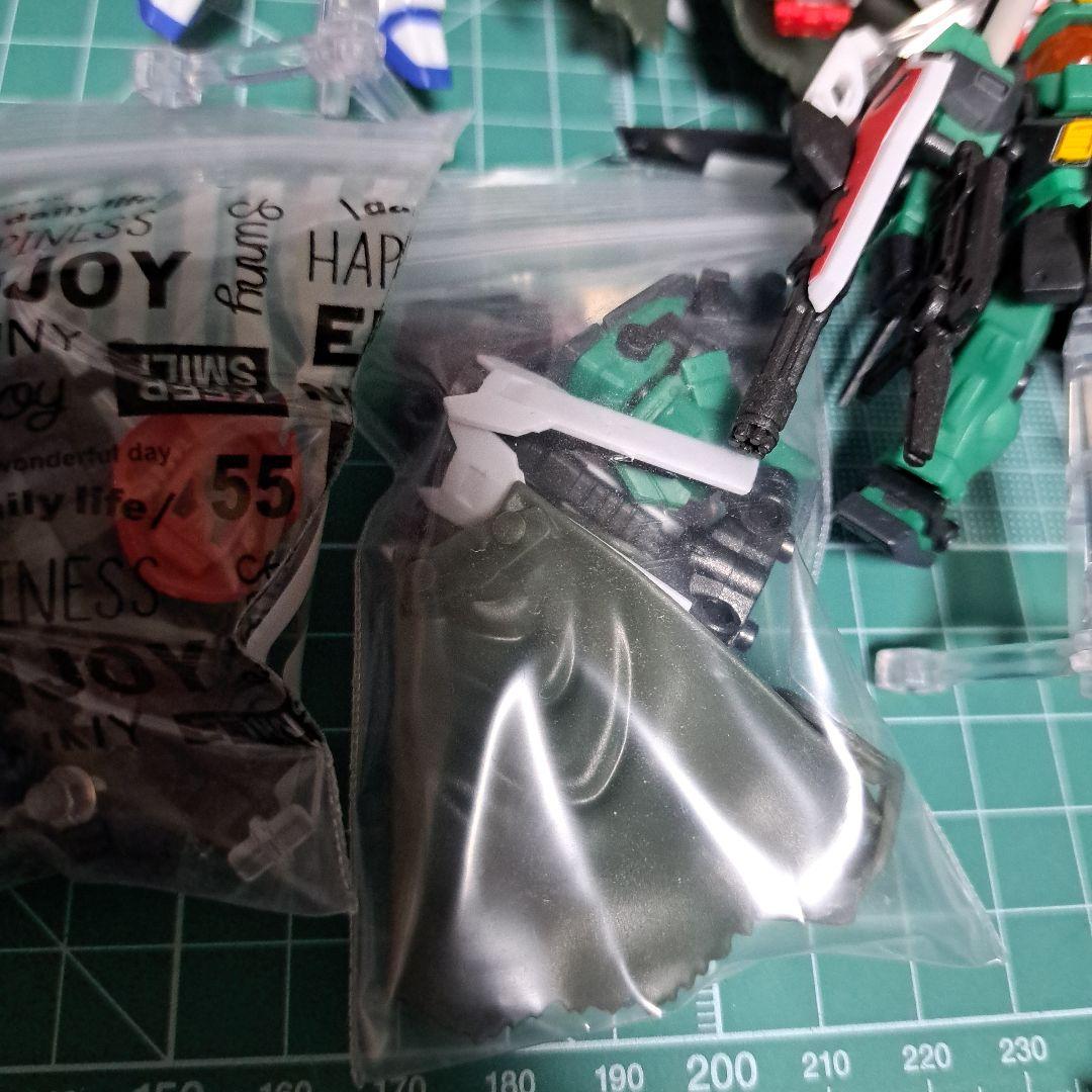 ジャンク】モビルスーツアンサンブル 組み済み&見組み立てまとめ売り