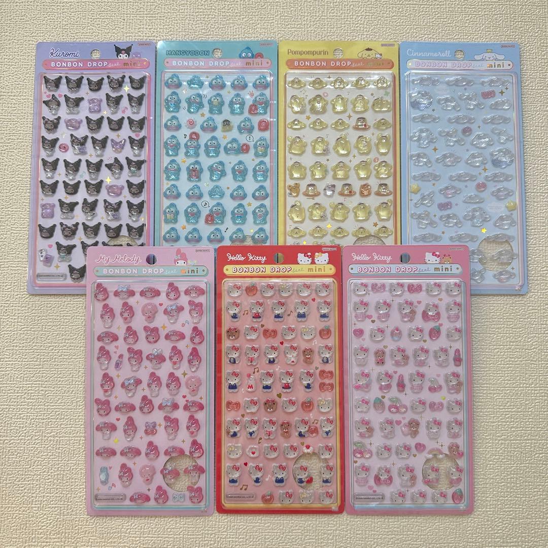 BONBON DROP mini サンリオ 7枚セット