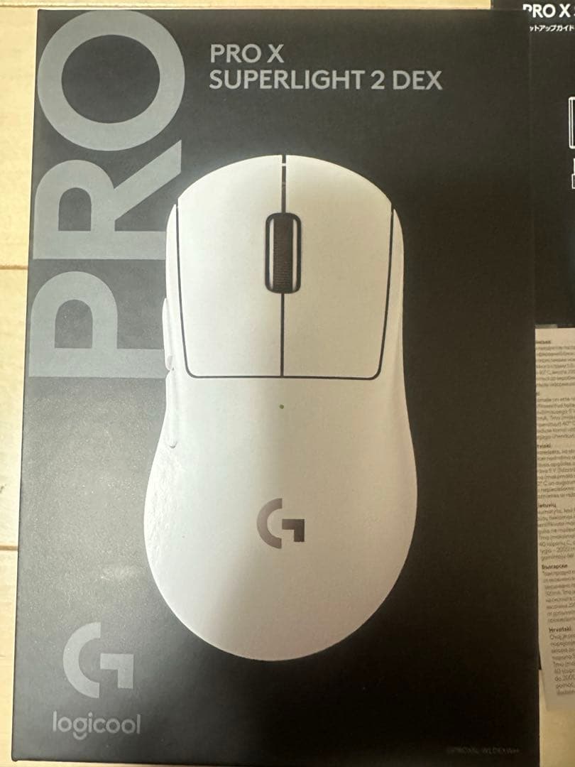 Logicool G PRO X SUPERLIGHT 2 DEX 白