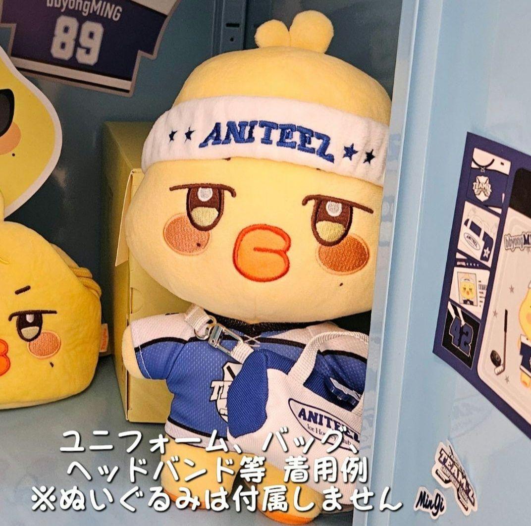 トレカ付 ミンギ ANITEEZ ATEEZ ユニフォーム マスコットセット - メルカリ