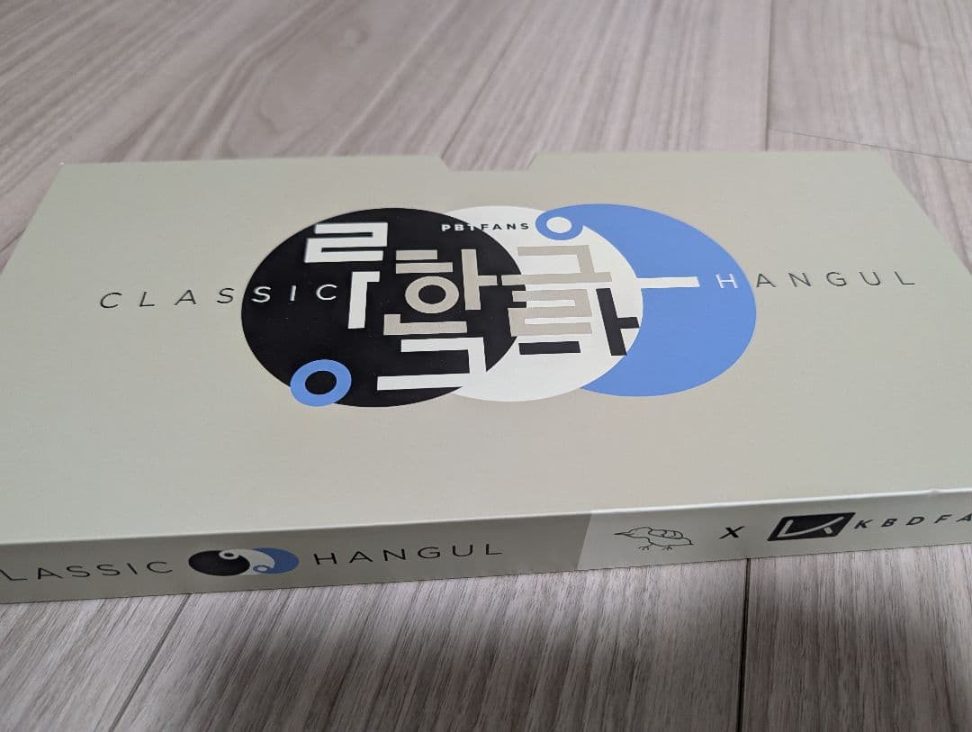 PBTfans CLASSIC HANGUL キーキャップ キーボード