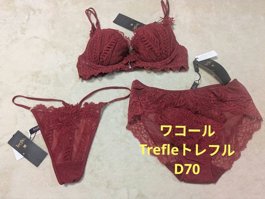 ワコール　トレフルブラジャーショーツ3点セット