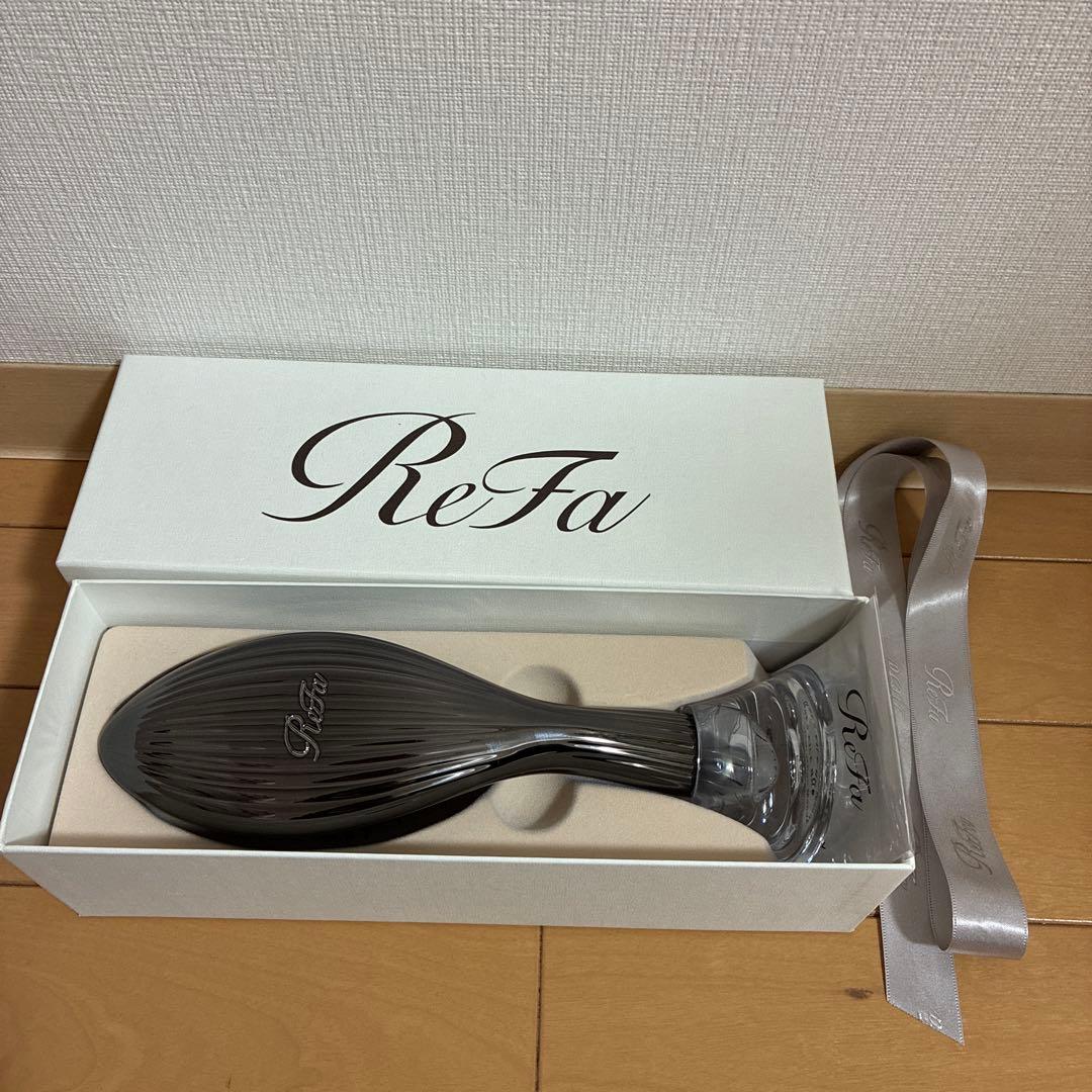 新品　リファエールブラシレイ ブラック ReFa（リファ） エールブラシ（AILE BRUSH） マットブラック RS-BC-03A
