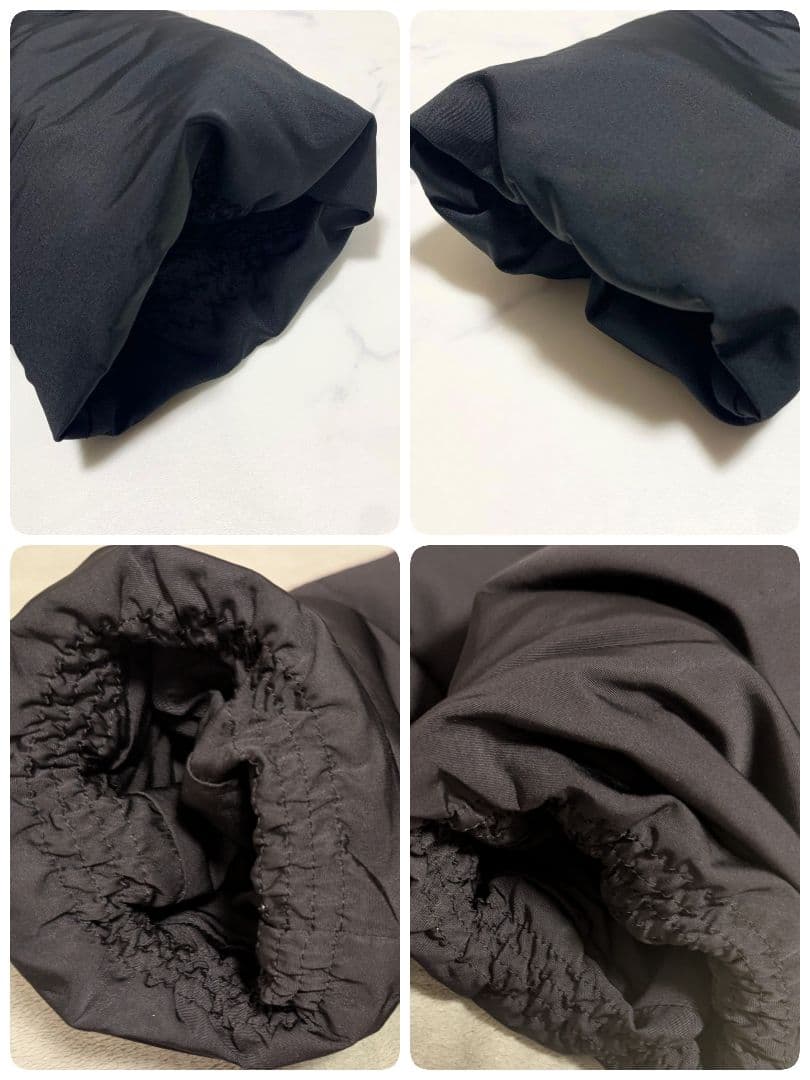 美品】ノーブル エステルファイユミドルダウンコート ボリュームカラー