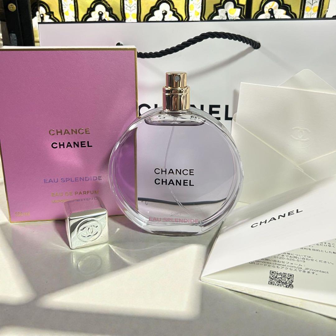 新品・未開封CHANELチャンス オー スプランディド EDP100ml袋付き♡