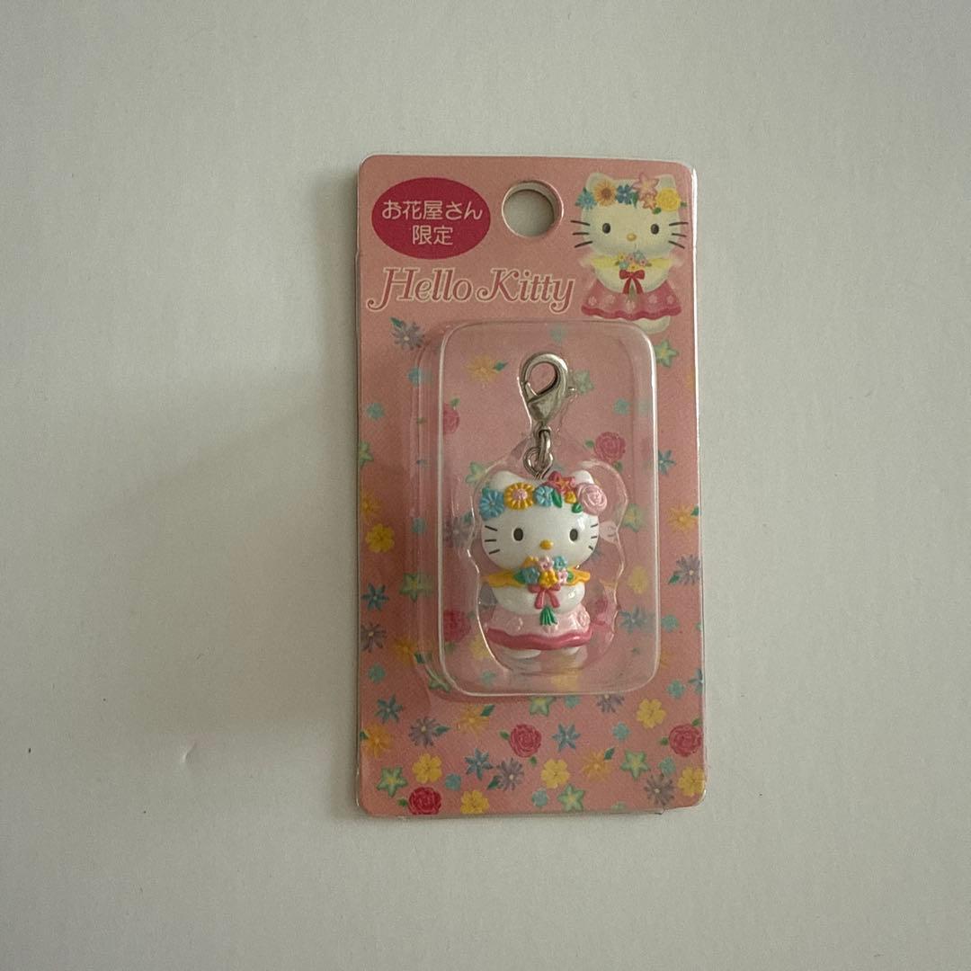 ハローキティ お花屋さん限定 ストラップ