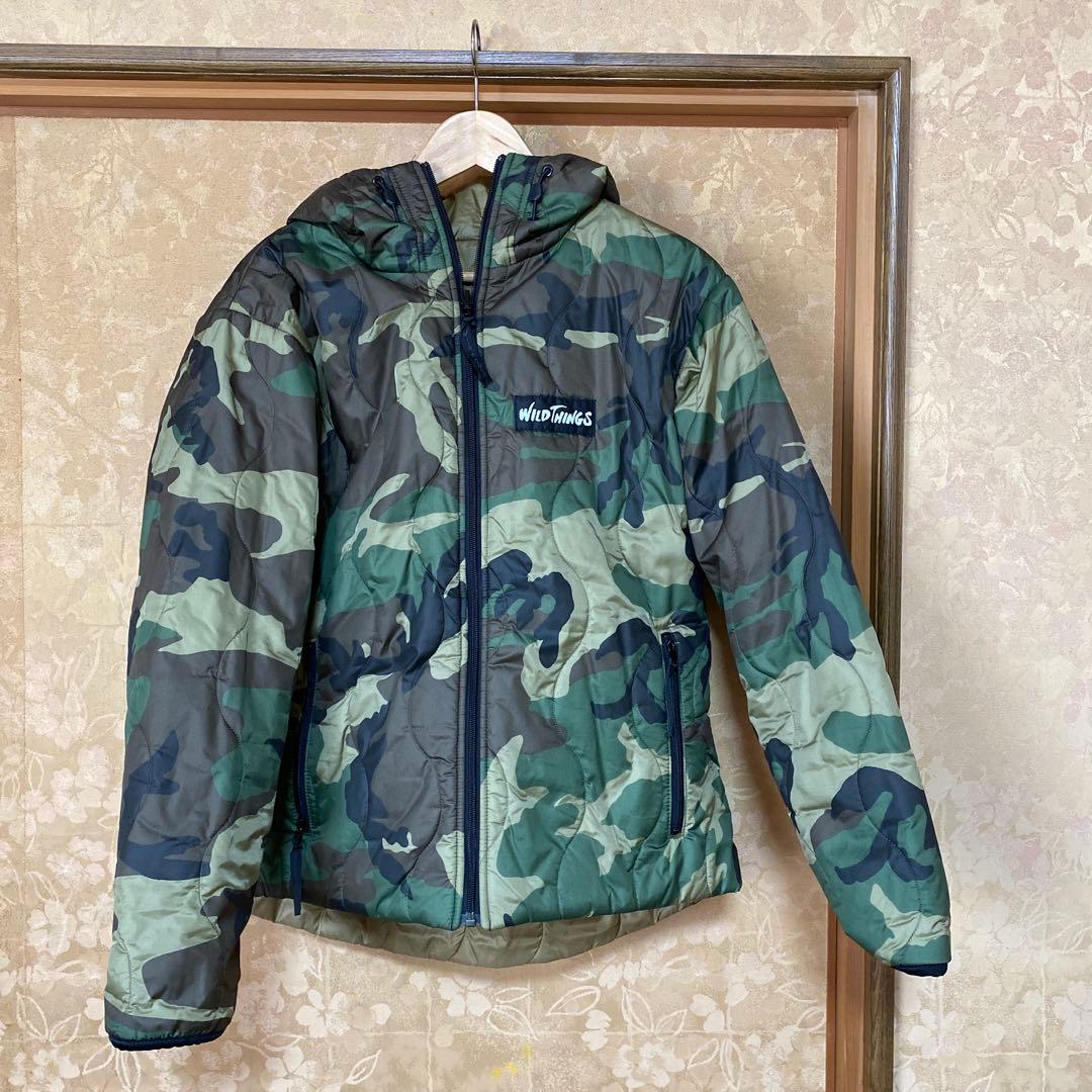 WILDTHINGS カモフラージュ ナイロンジャケット