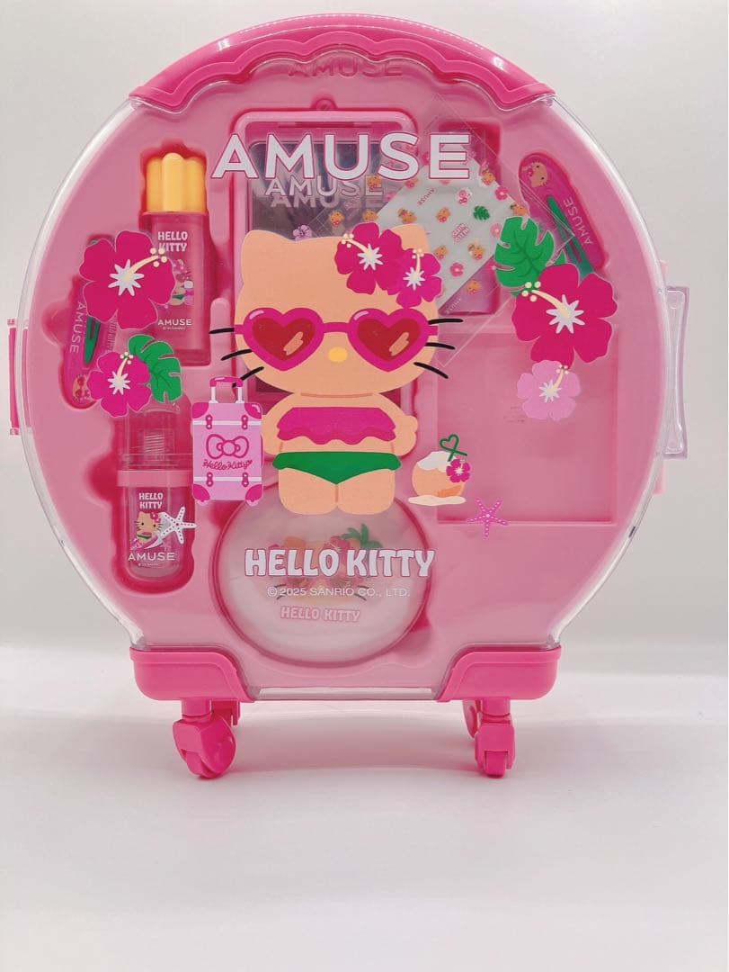 AMUSE 日焼けキティ フルメイク キャリーケース