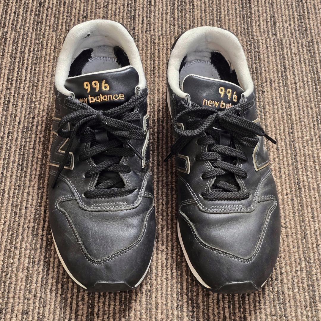 27cm NB 996 レザー 黒 CM996HB2 ニューバランス - メルカリ