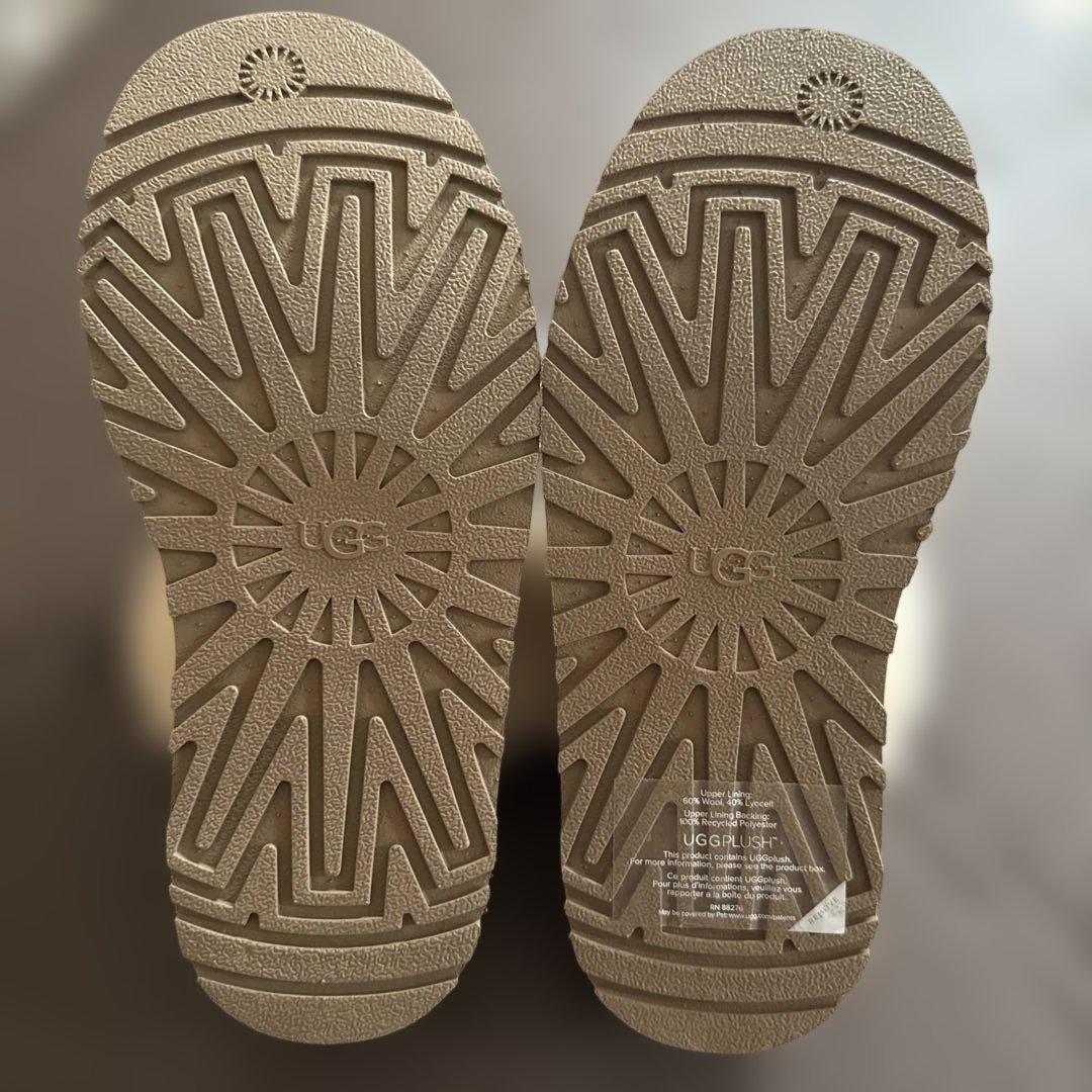 UGG アグ ファンケット チェスナット 厚底ムートン 21cm - メルカリ