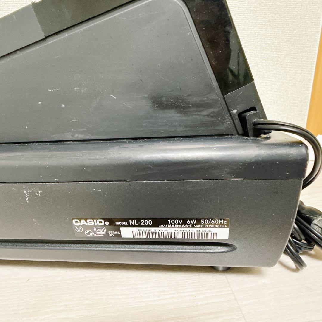 2516【希少品】CASIO NL-200 ブラック 電子レジ スター - メルカリ