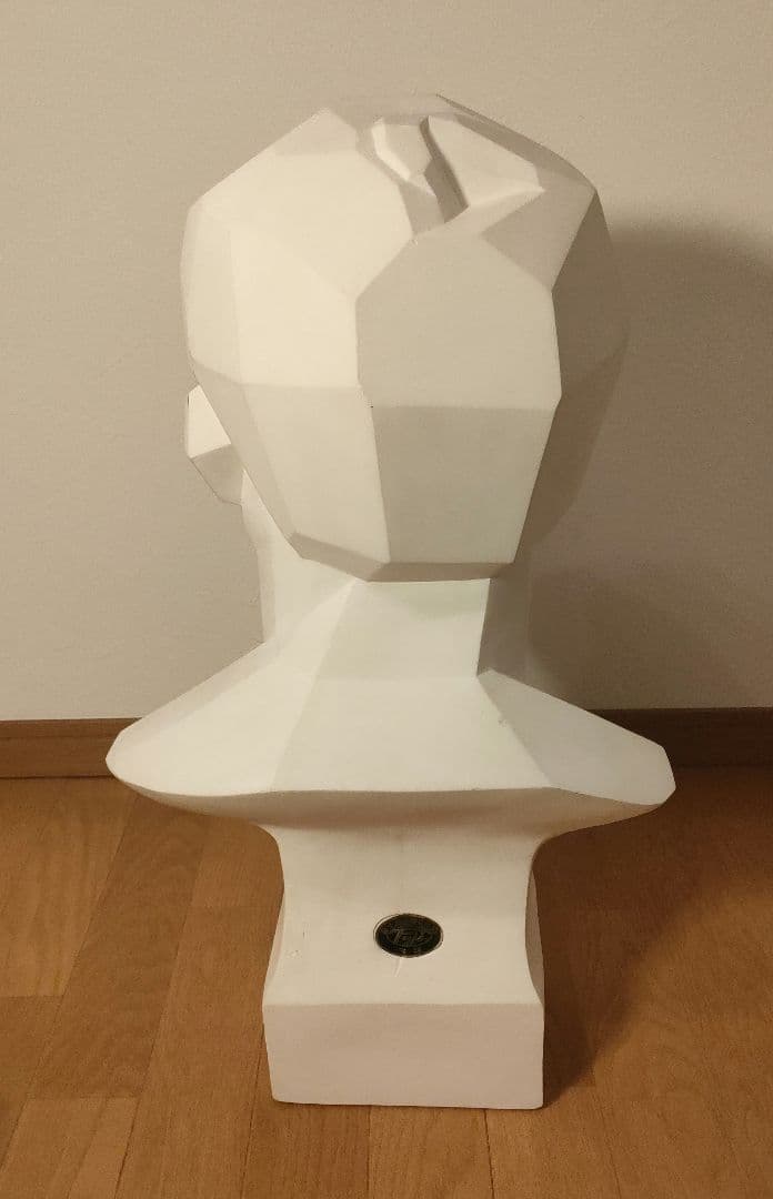冨士石膏像 石膏像 アグリッパ 面取り 胸像 高さ60cm - メルカリ