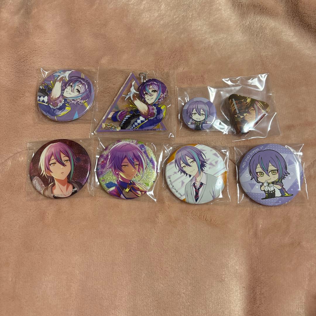 プロセカ 神代類 缶バッジ 7個 キーホルダー1個セット - メルカリ
