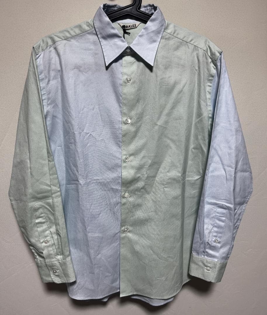 オーラリー 2025 FINX OX CHAMBRAY SHIRT サイズ0