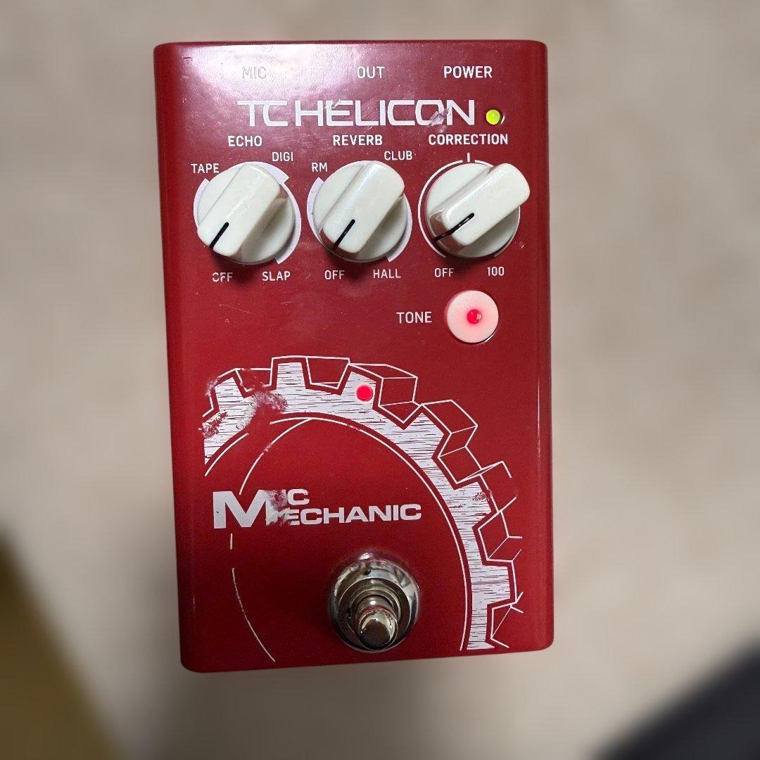 TC-Helicon Mic Mechanic ボーカルエフェクターリバーブ補正