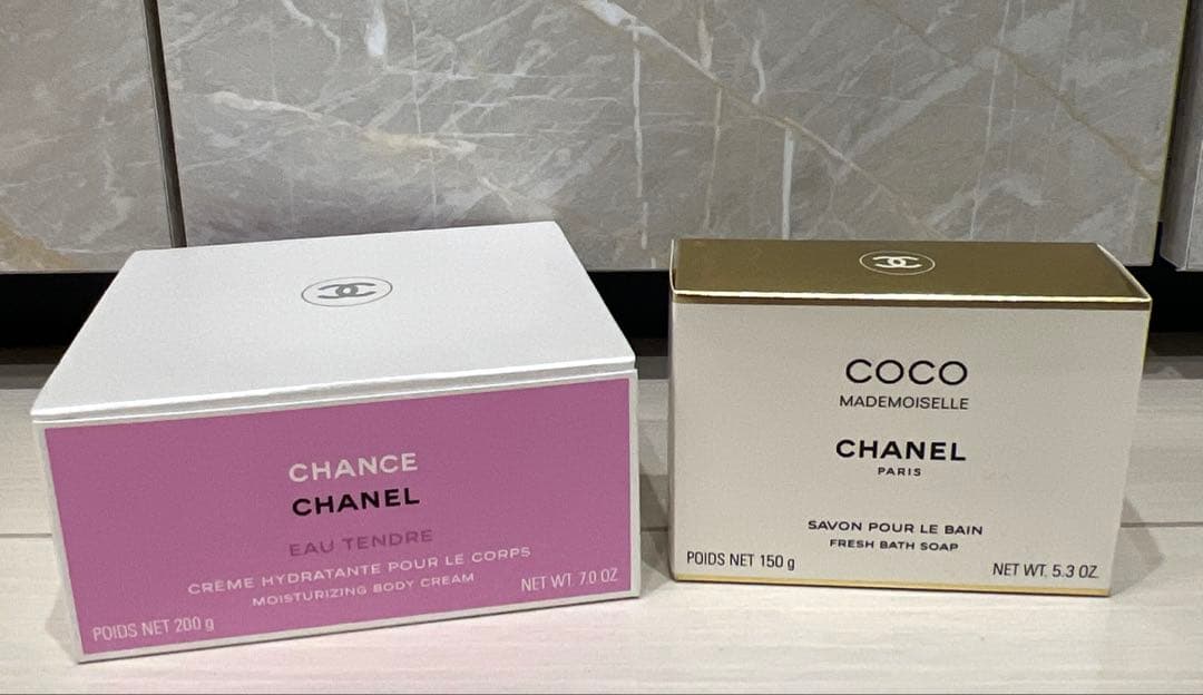 CHANEL CHANCE Eau Tendre ボディクリーム　石鹸