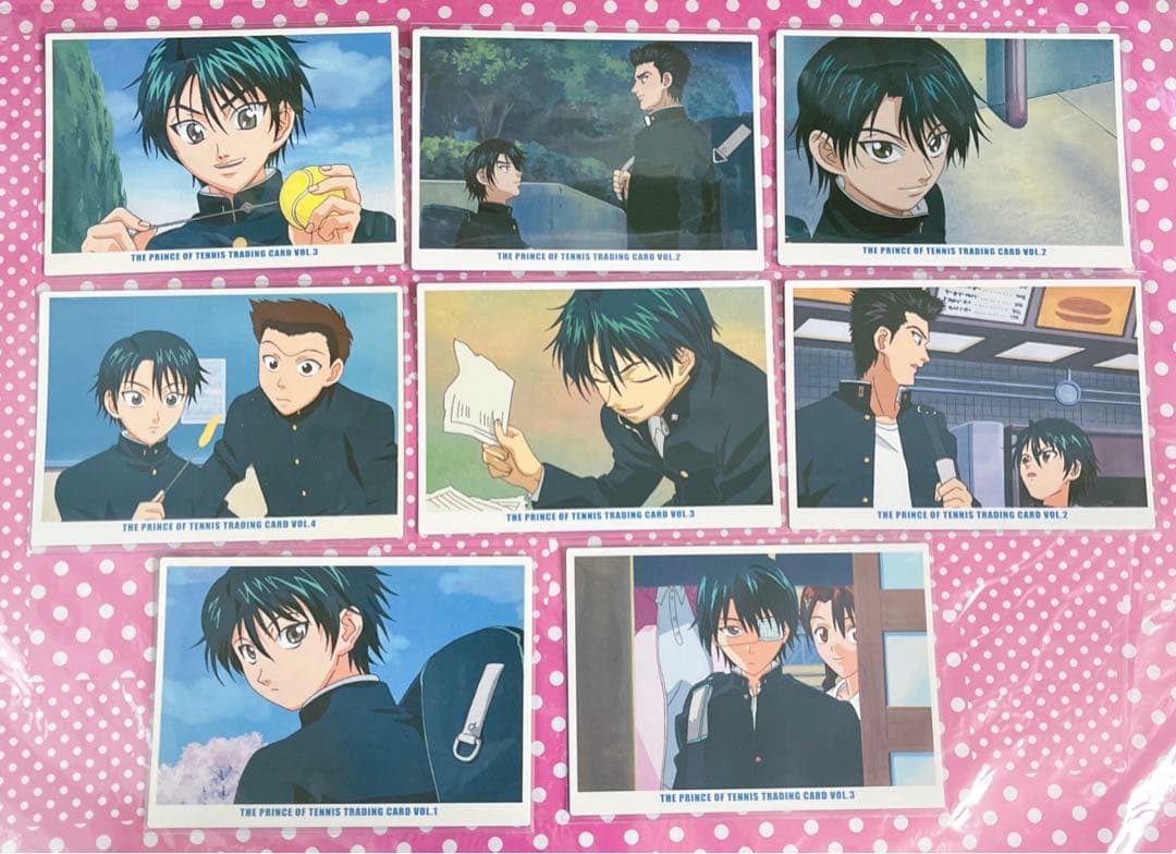 越前リョーマ　学ラン　トレーディングカード 8枚テニスの王子様　テニプリ　トレカ